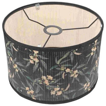 Bambusz Lámpa Árnyékában Bambusz Dob Lámpaernyő Asztali Lámpa Fedél Csere Lámpabúra