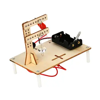 Fa Tudományos Kísérletek Játék Mini DIY Össze Puzzle Játékok a Diákok
