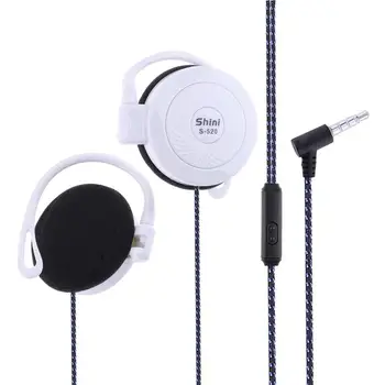 A Shini S-520 3,5 mm-es Sztereó Mp4 Fül-Hook Játék, Sport, Szabadidő Mobiltelefon Egyetemes Fül Horog Headsetek Vezetékes Sport Fülhallgató